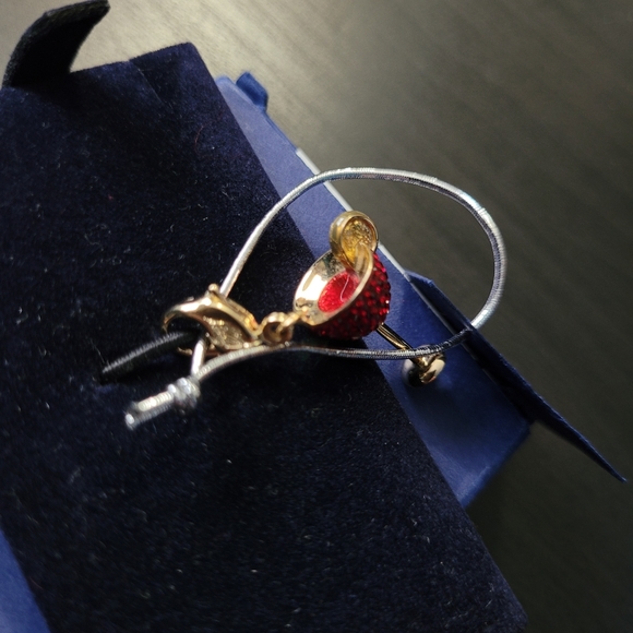 Swarovski Red Martini Charm / Pendant - Picture 6 of 6